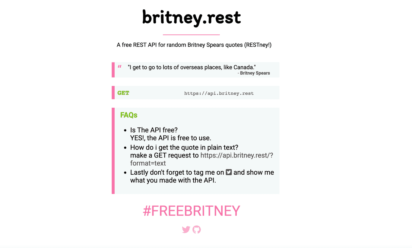 Britney.rest